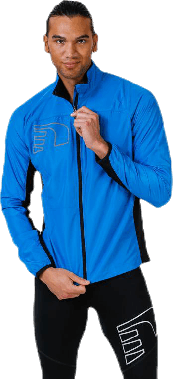 Core Cross Jacket Blue, Male, Apparels, jackets, Running, Blue, S