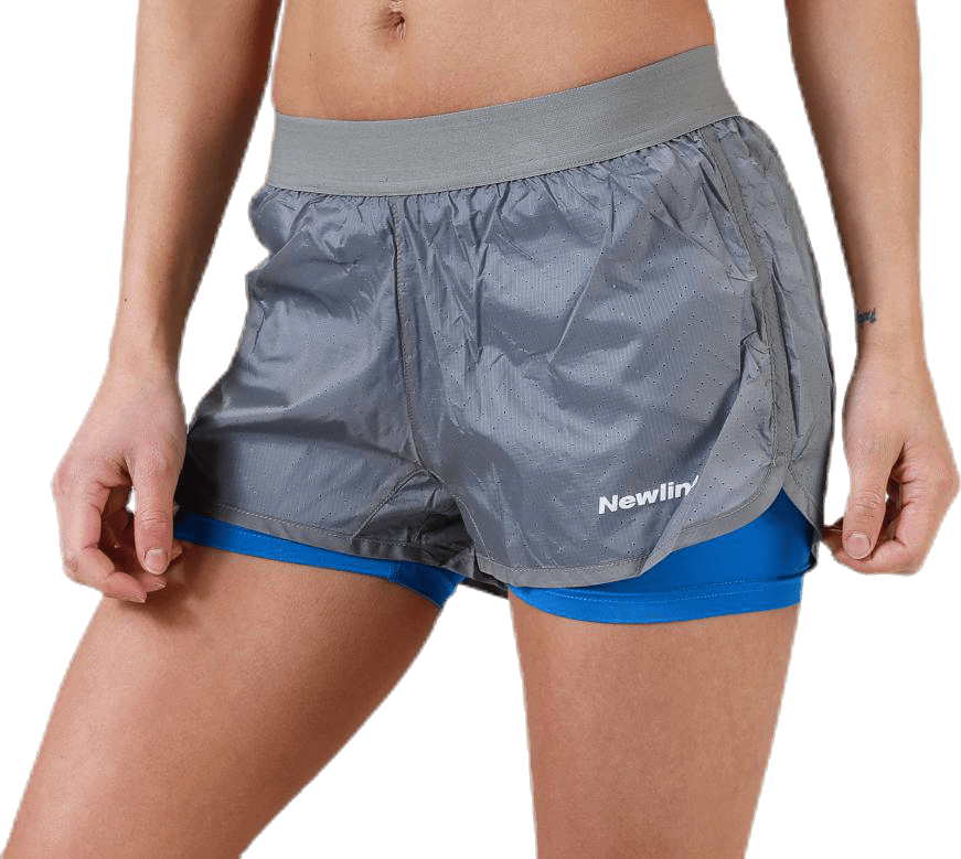 Black 2-Lay Shorts Grey - Bild 5