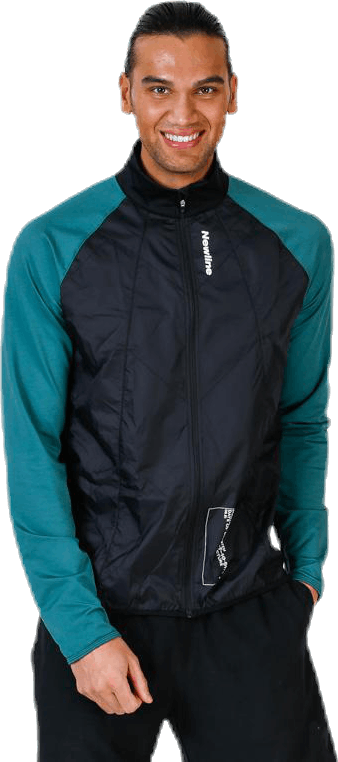 Black Windbreaker Shirt Black, Male, Odzież, Koszule, Bieganie, Czarny, XL