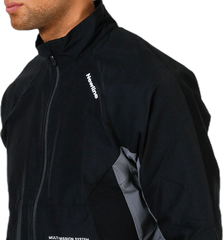 Black Training Utility Jacket Black - Bild 4
