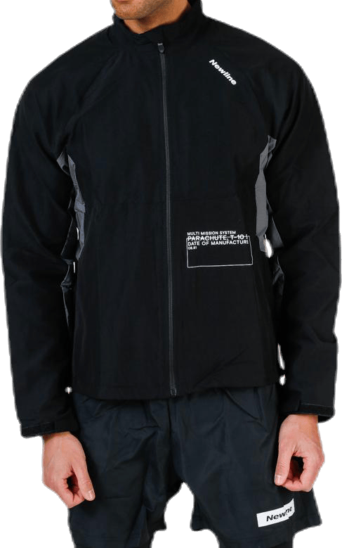 Black Training Utility Jacket Black - Bild 5