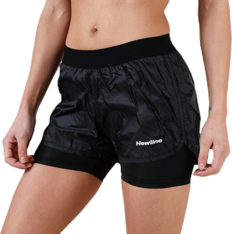 Black 2-Lay Shorts Black - Bild 5