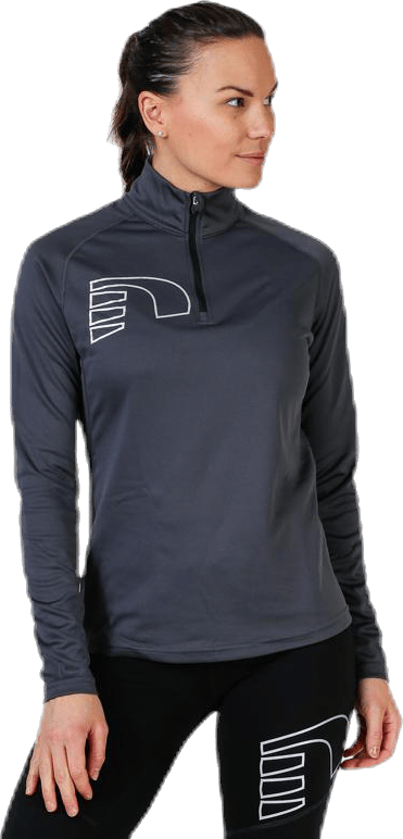 Core Warm Shirt Grey, Female, Apparels, Shirts, Running, Grey, XL