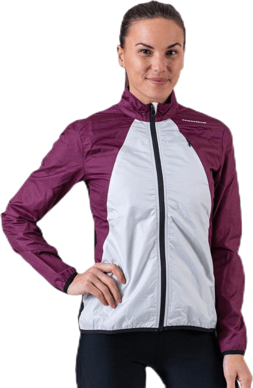Cross Jacket Purple/Grey, Female, Apparels, jackets, Running, Purple/Grey, XS