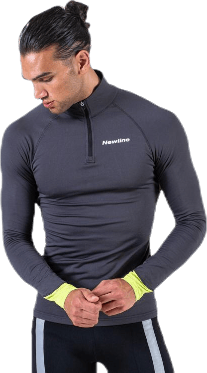 Thermal Power Shirt Green/Grey - Bild 3