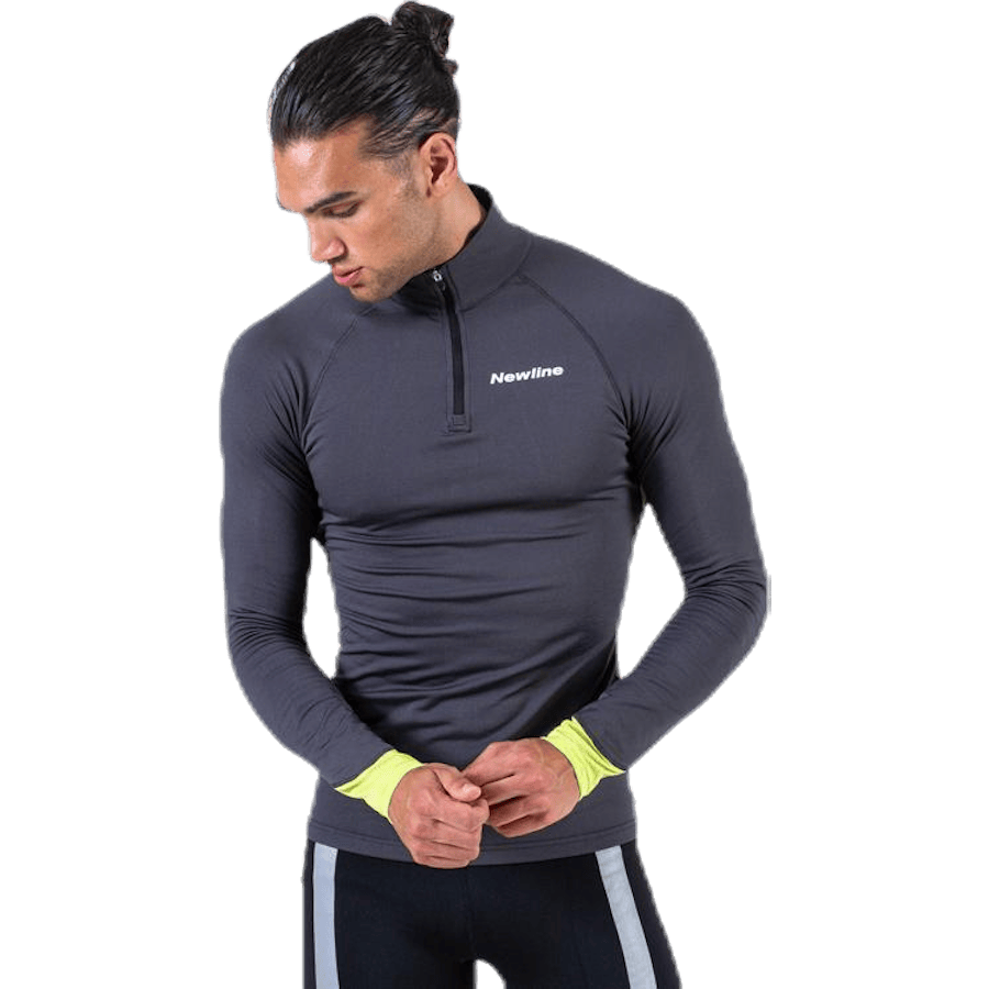 Thermal Power Shirt Green/Grey - Bild 3