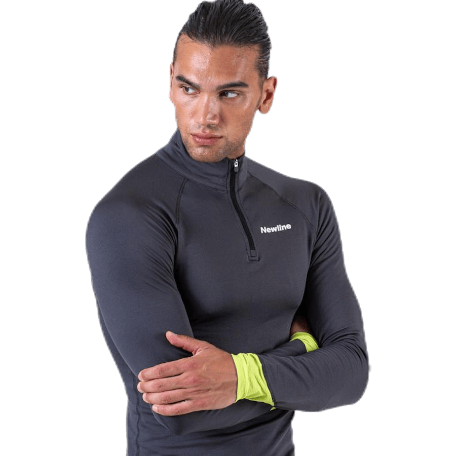 Thermal Power Shirt Green/Grey - Bild 4