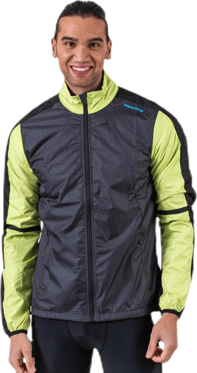 Cross Jacket Green/Grey, Male, Apparels, jackets, Running, Green/Grey, XL