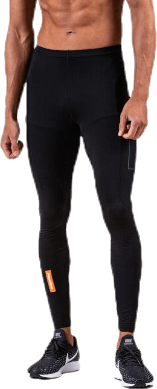 Warm Tech Tights Black, Male, Odevy, Leggings, Beží, Čierna, M