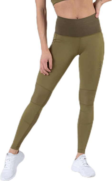 Tech Tights Green, Female, Kläder, Tights, Löpning, Grön, M