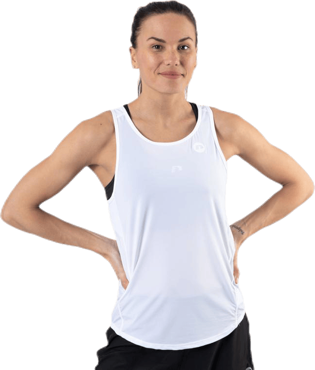 Training Tank White, Female, Abbigliamento, Maglietta, In esecuzione, Bianca, S