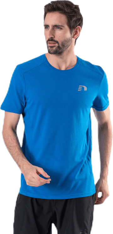 Cotton/Poly Tee Blue