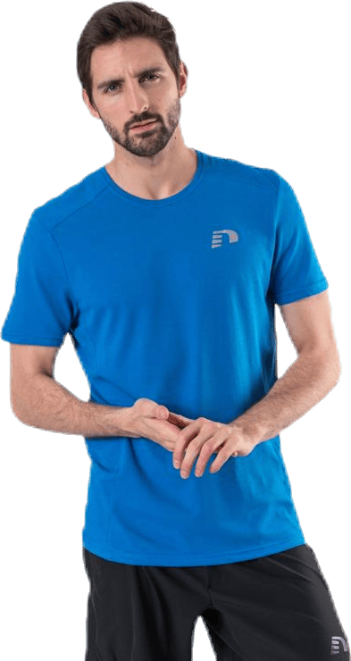 Cotton/Poly Tee Blue - Bild 2
