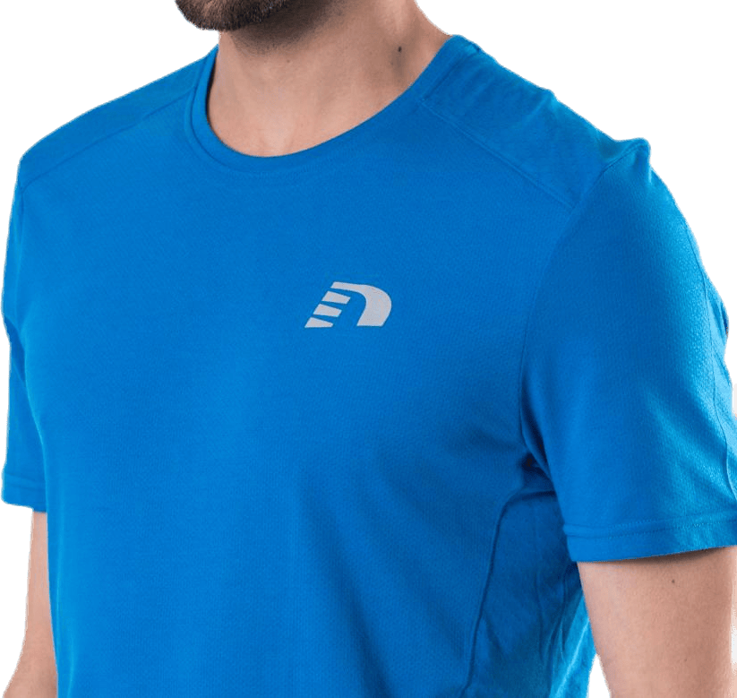 Cotton/Poly Tee Blue - Bild 5