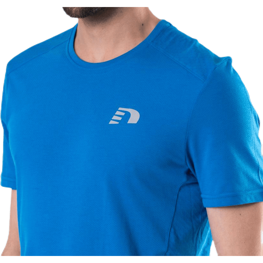 Cotton/Poly Tee Blue - Bild 5