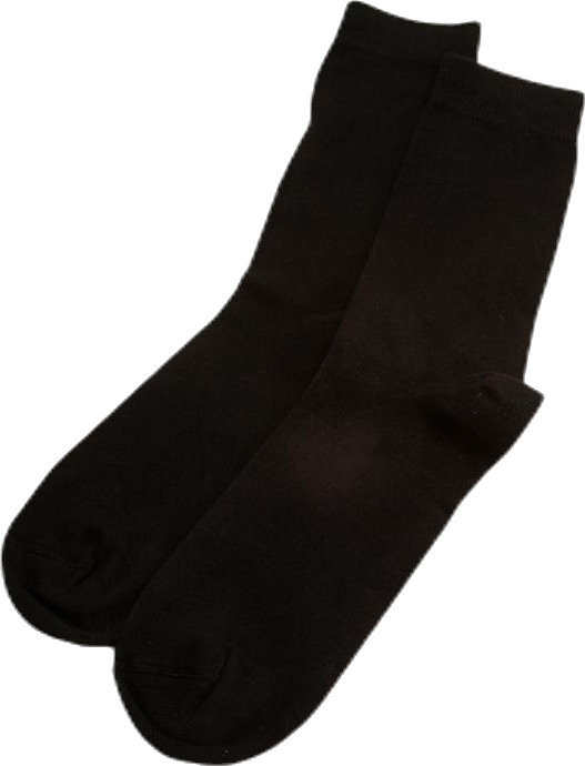 Socks Bamboo 5-pack Black, Male, Kleding, Sokken, Zwart, 40-45