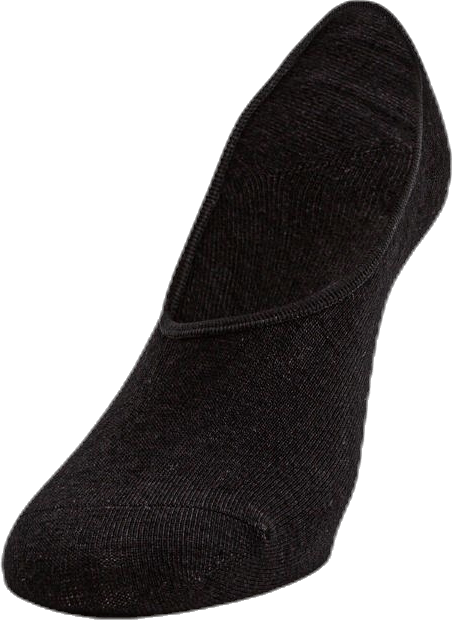 No Show Socks Bamboo 5-pack Black, Male, Apparels, Socks, Running, Black, 40-45