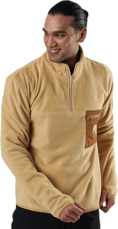Recycled Polyester Pullover Beige - Bild 2