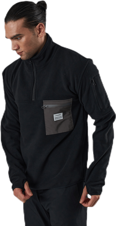Recycled Polyester Pullover Black - Bild 2