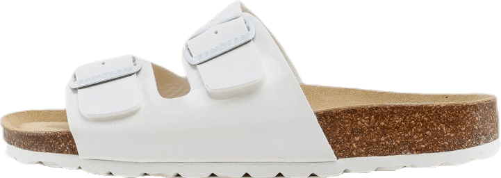 Aston Lacque White, Female, Zapatos, Sandalias y Pantuflas, Blanco, EU 38