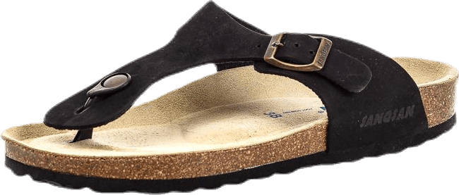 Geneve Nubuck Black, Female, Shoes, Sandals and Slippers, Black, EU 39