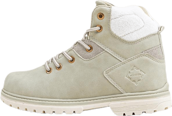 Vanja Junior Boots Beige, Unisex, Buty, Botki i Sztyblety, Beżowy, EU 35