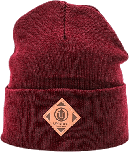 Upfront Official Fold Beanie Red