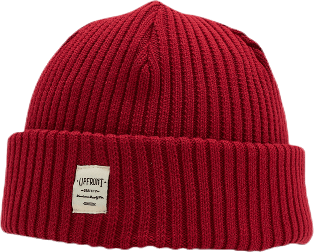 Bridge Beanie Red, Unisex, Apparels, Hats & Caps, Red, ONESIZE