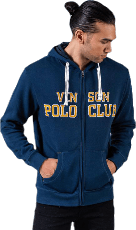 Kent Sweatshirt Zip Blue