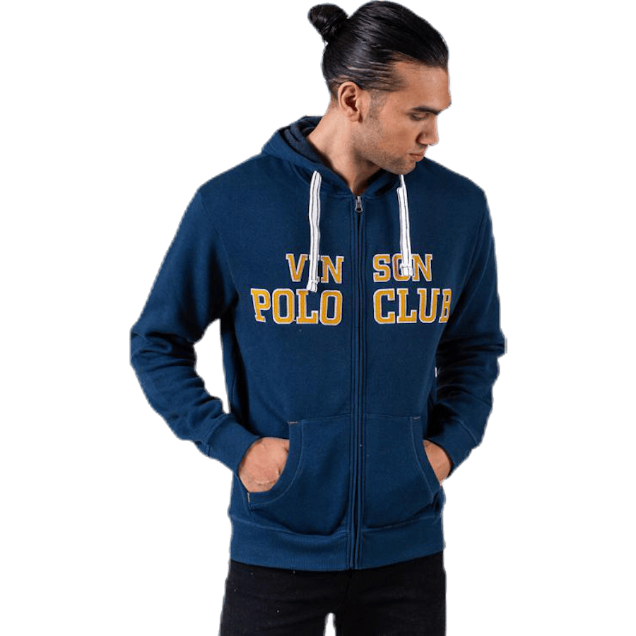 Kent Sweatshirt Zip Blue