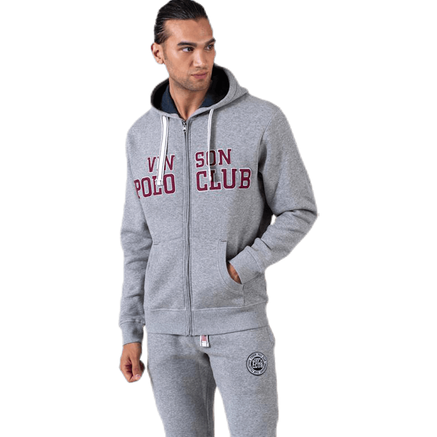 Kent Sweatshirt Zip Grey