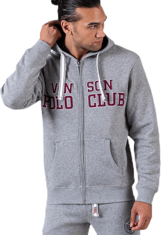 Kent Sweatshirt Zip Grey - Bild 4