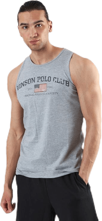 Josiah Tanktop Grey, Male, Kleding, Tops, Grijs, S