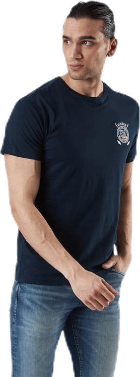 Larkin T-Shirt Blue, Male, Apparels, T-shirt, Blue, M