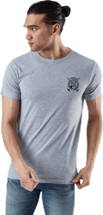 Larkin T-Shirt Grey, Male, Aparelhos, Camisa, Cinzento, XL