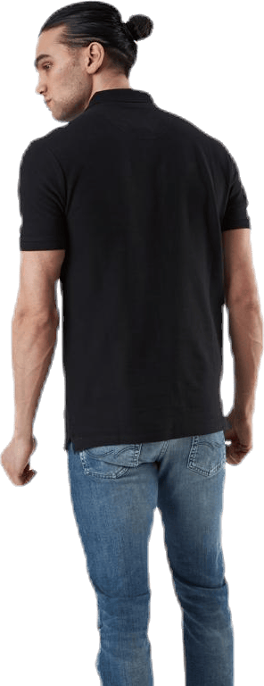 Leslie Pique Shirt Black - Bild 2