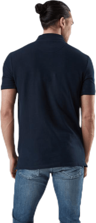 Leslie Pique Shirt Blue - Bild 2