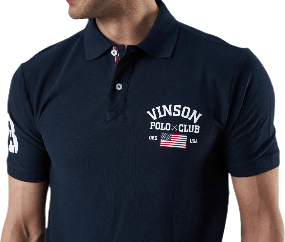 Leslie Pique Shirt Blue - Bild 4