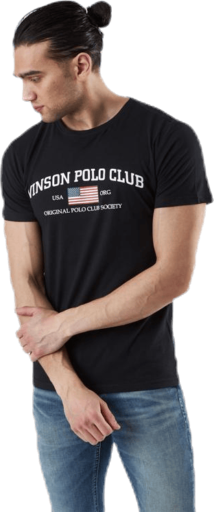 Henley Black, Male, Vaatteet, T-paita, Musta, L