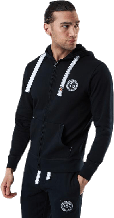 Krew Sweatshirt Full Zip Black