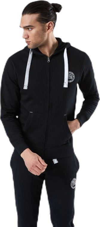 Krew Sweatshirt Full Zip Black - Bild 4