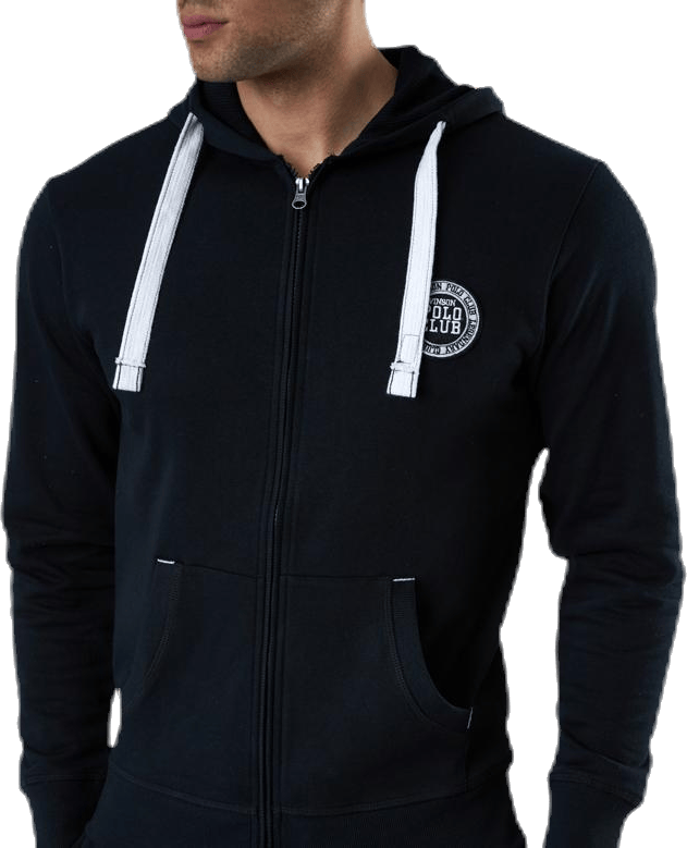 Krew Sweatshirt Full Zip Black - Bild 5
