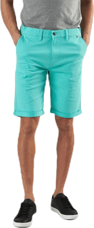 Garret Chino Shorts Turquoise, Male, Kleding, Korte broek, Turkoois, L