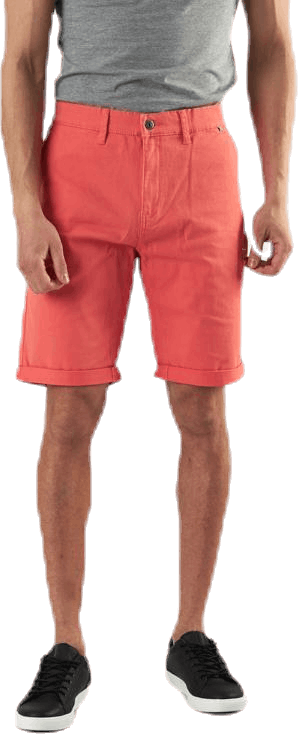 Garret Chino Shorts Orange, Male, Kleding, Korte broek, Oranje, S