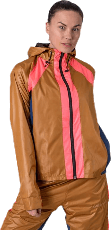 Winner Breaker Jacket Brown, Female, Kleding, jassen, Bruin, L