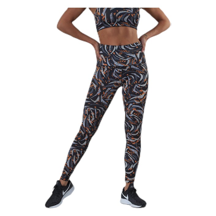 Don't Look Long Tight Tights Patterned, Female, Vêtements, Leggings, Yoga, À motifs, S