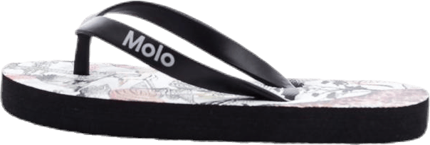 Zeppo Flipflops White/Black - Bild 3
