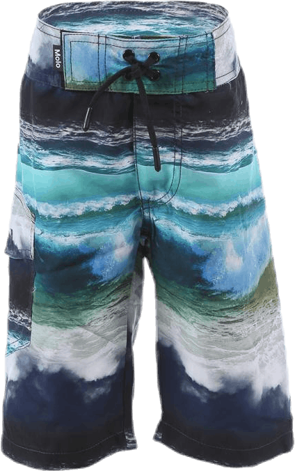 Nalvaro Bathing Shorts Patterned/Grey