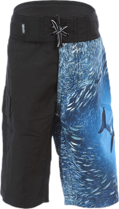 Nalvaro Bathing Shorts Patterned/Black