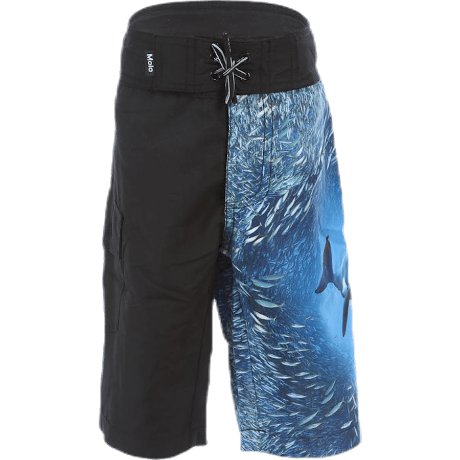 Nalvaro Bathing Shorts Patterned/Black